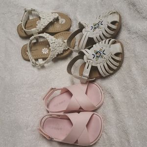 Toddler Size 5 Sandals Bundle